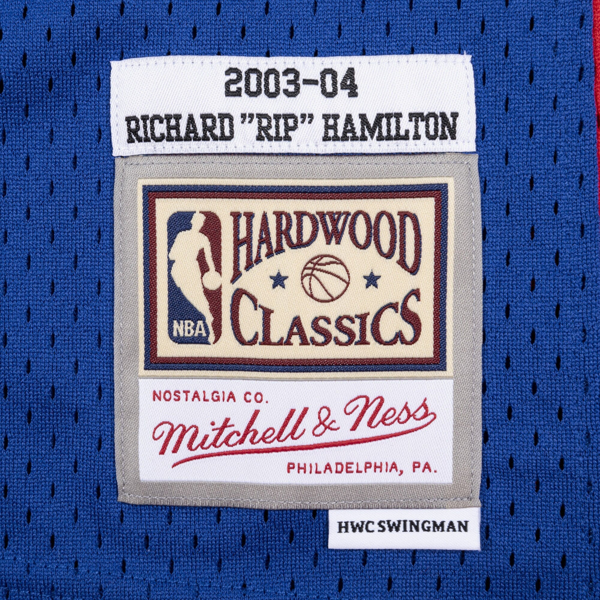Detroit Pistons Richard Hamilton 2003 Swingman Jersey - Royal Blue