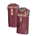 #1 Florida State Seminoles Lightweight Icon Print Basketball Jersey - Garnet
