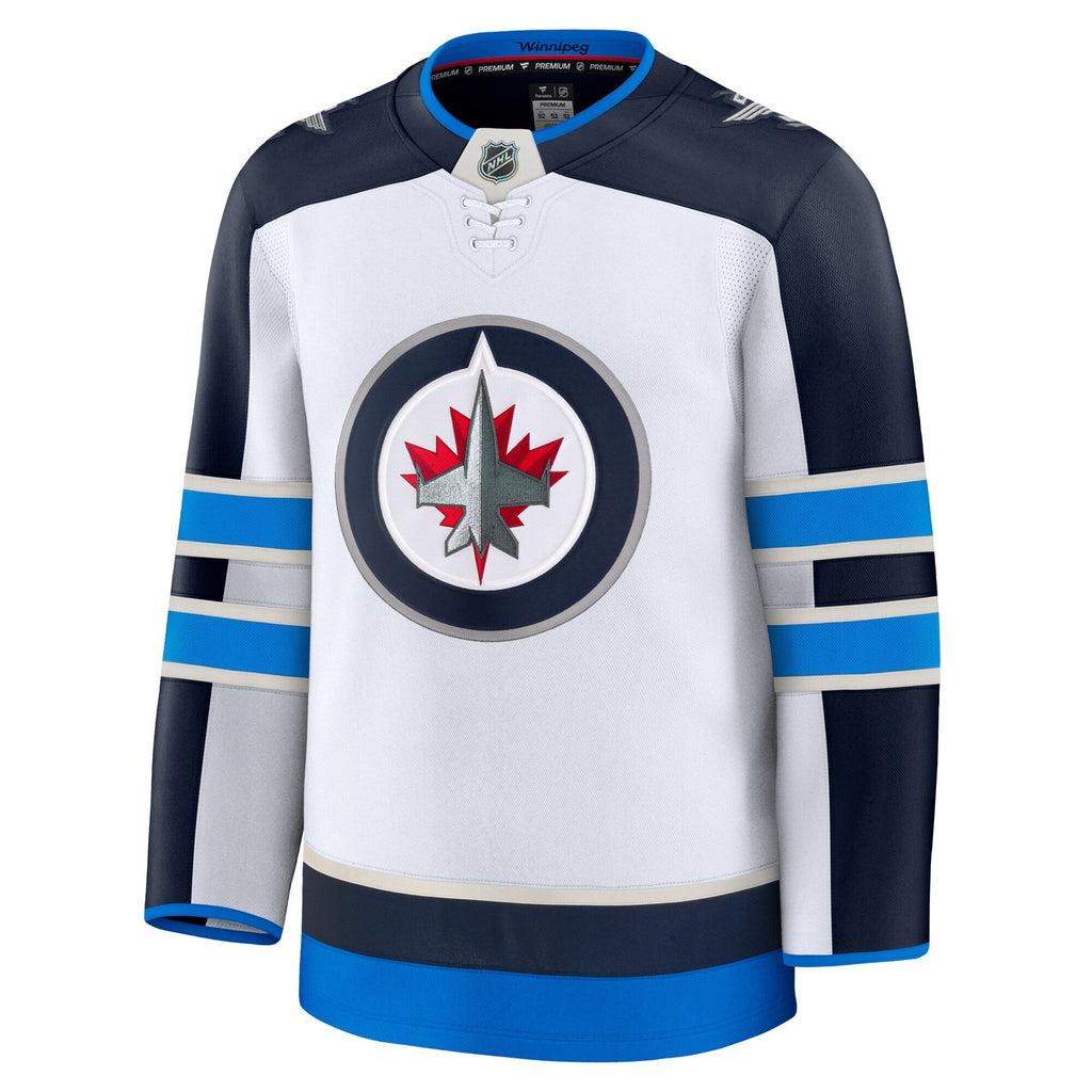 Winnipeg Jets White Away Premium Jersey - Style 200899682