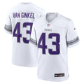 Minnesota Vikings Andrew Van Ginkel White Alternate Game Football Jersey