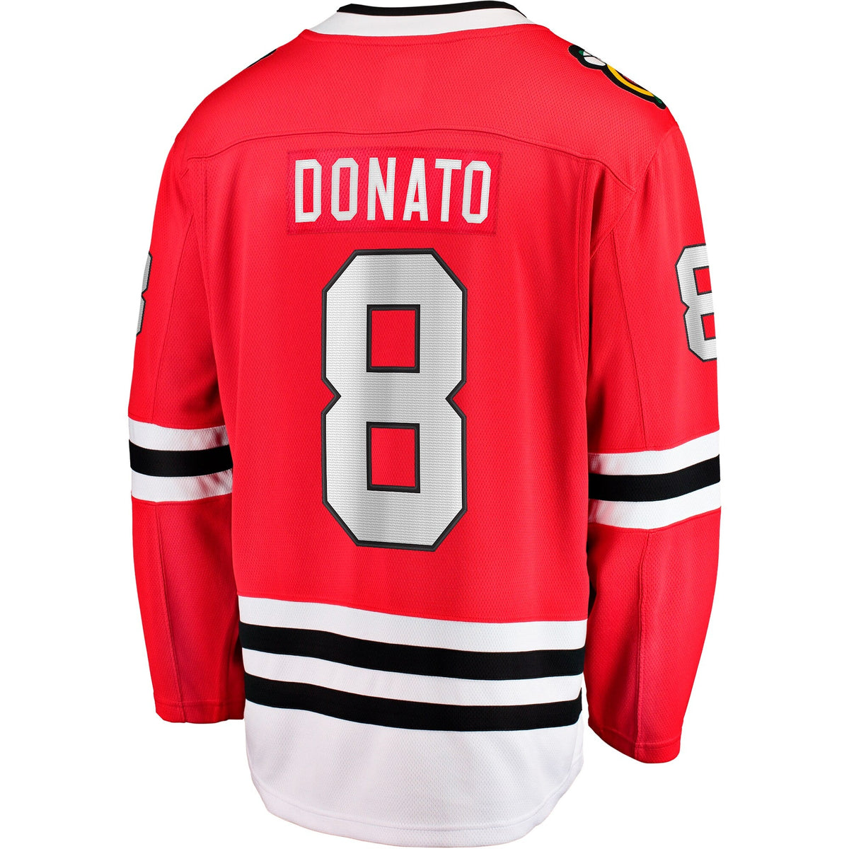 Chicago Blackhawks Ryan Donato Red Home Breakaway Hockey Jersey