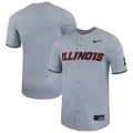 Gray Illinois Fighting Illini Limited Baseball Jersey