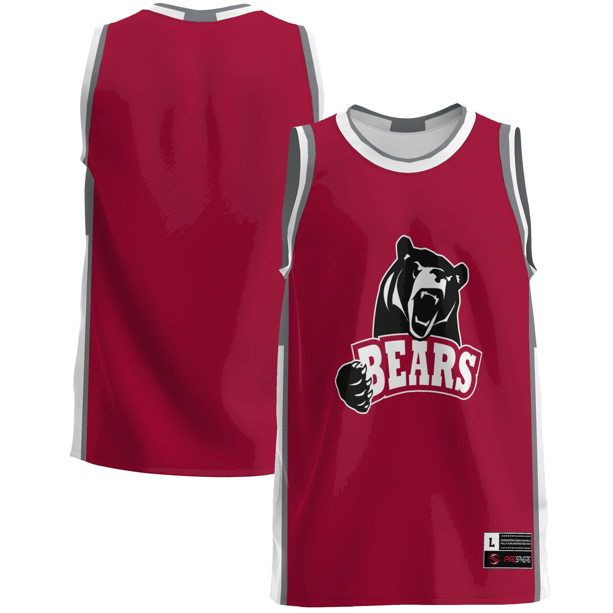 Lenoir Rhyne Bears Lightweight Basketball Jersey - Blue