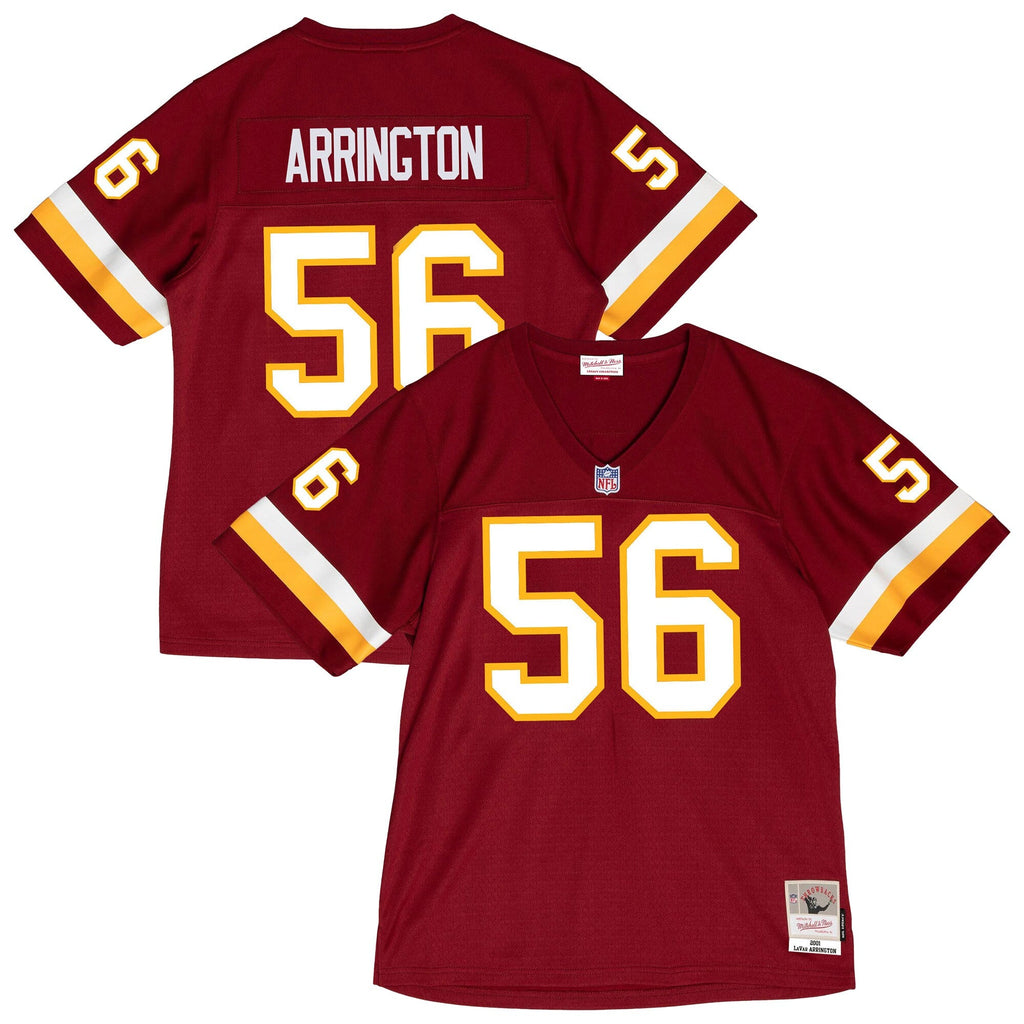 Washington Commanders LaVar Arrington Burgundy 2001 Legacy Throwback Replica Football Jersey