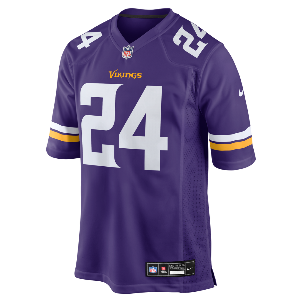 Minnesota Vikings Jay Ward Purple Team Game Football Jersey