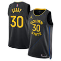 Golden State Warriors 2024/25 Statement Edition Swingman Jersey - Black - Stephen Curry