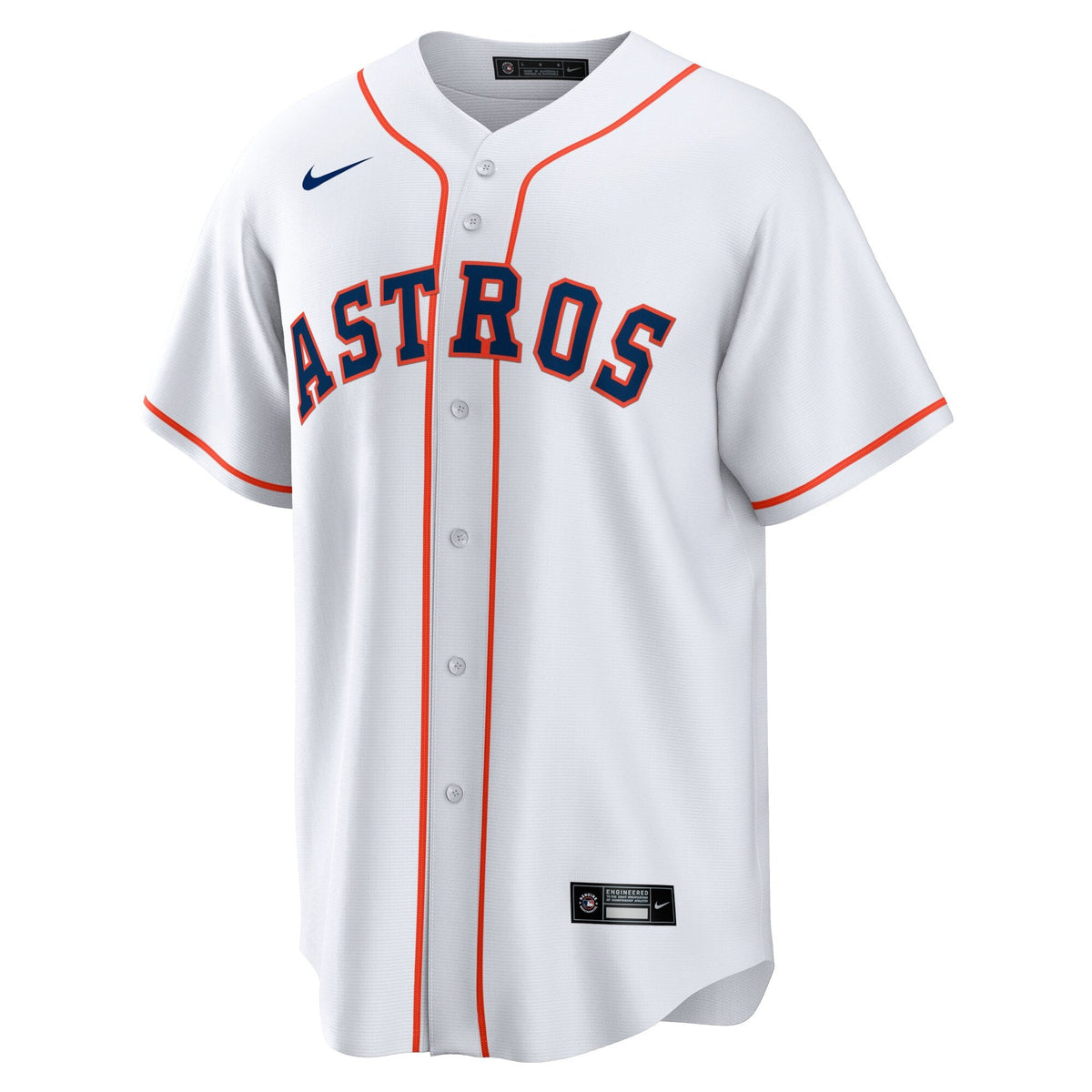 Houston Astros Yordan Álvarez White Home Replica Player Baseball Jersey