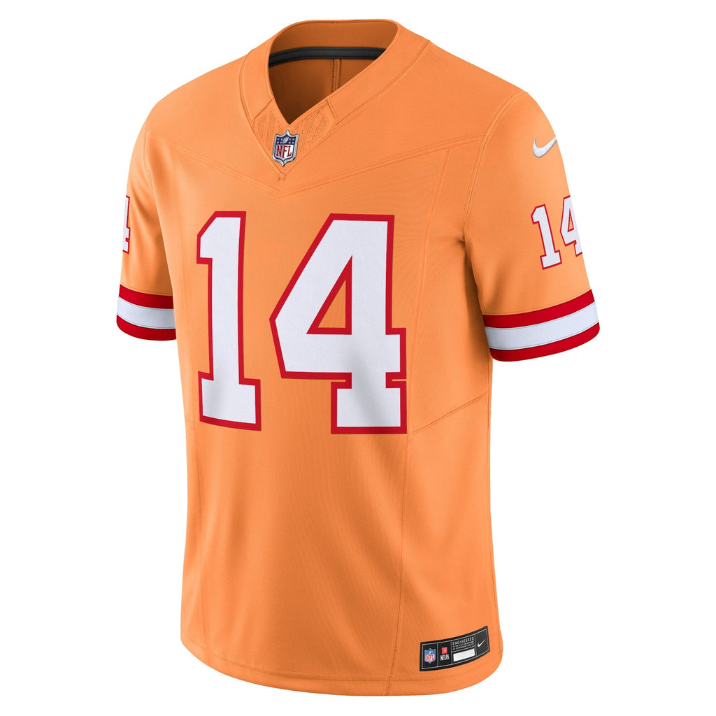 Tampa Bay Buccaneers Chris Godwin Orange Vapor F.U.S.E. Limited Football Jersey