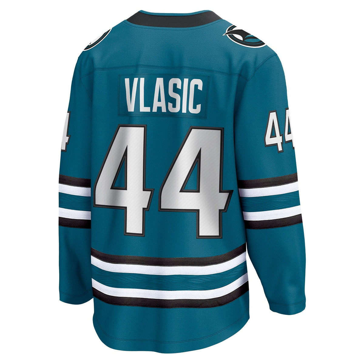 San Jose Sharks Marc-Edouard Vlasic Teal Home Breakaway Player Hockey Jersey