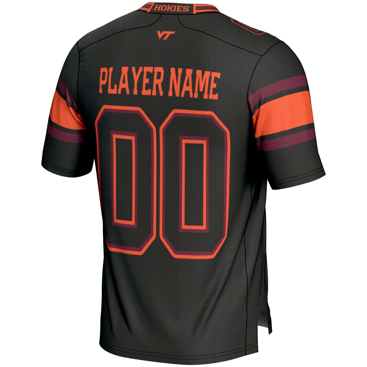 Virginia Tech Hokies NIL Pick-A-Player Football Jersey - Black