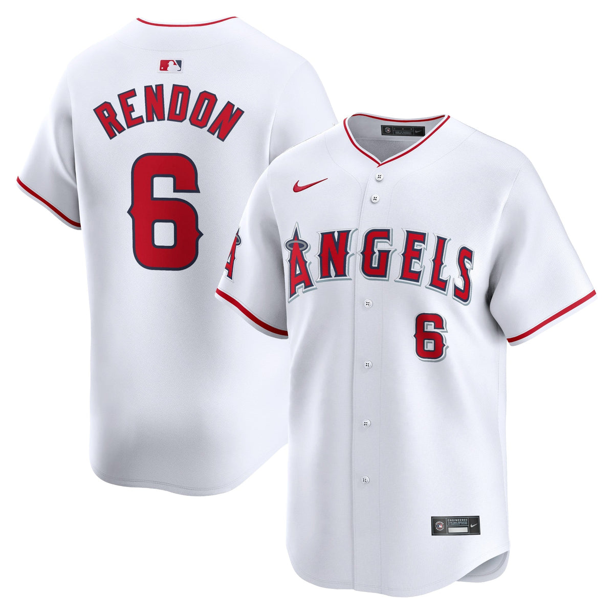 Los Angeles Angels Anthony Rendon White Home Limited Player Baseball Jersey