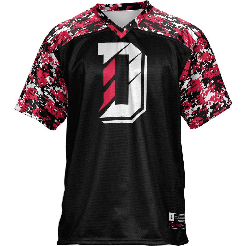 Davidson Wildcats Football Jersey - Black