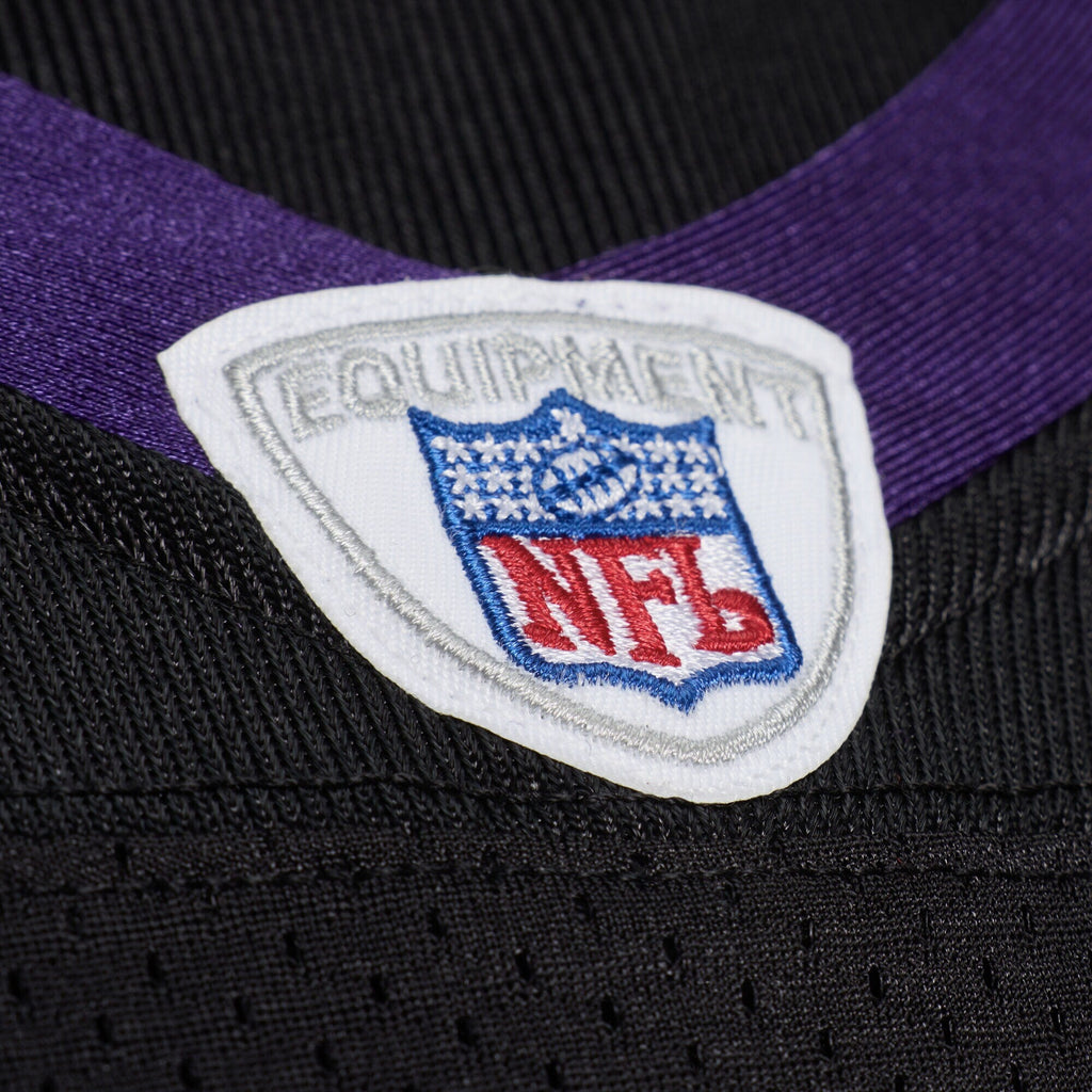 Baltimore Ravens Deion Sanders Black 2005 Throwback Football Jersey