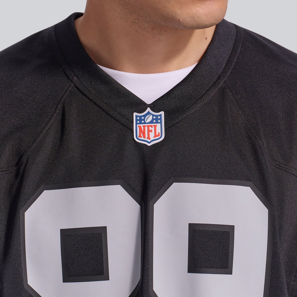 Las Vegas Raiders Brock Bowers Black Player Game Football Jersey
