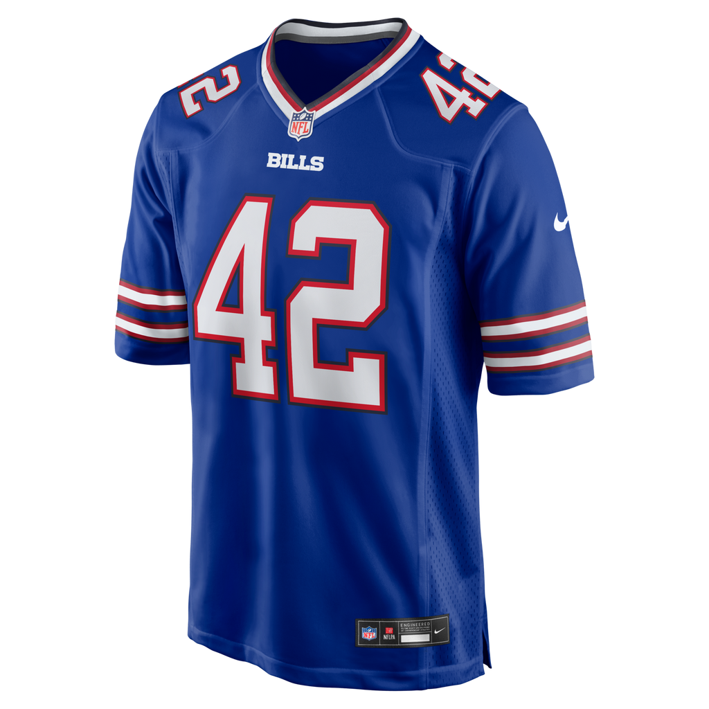 Buffalo Bills Dorian Williams Royal Home Game Football Jersey