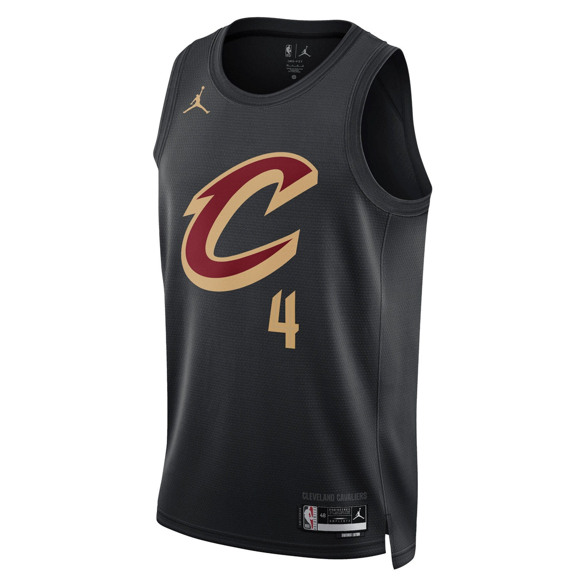 Cleveland Cavaliers Statement Edition Swingman Jersey - Black - Evan Mobley