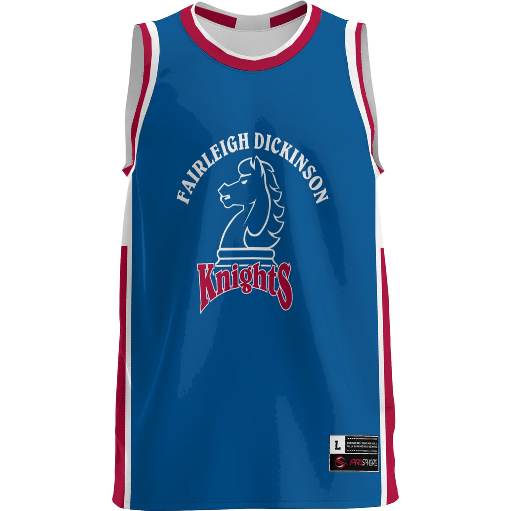 Fairleigh Dickinson Knights Lightweight Basketball Jersey - Blue