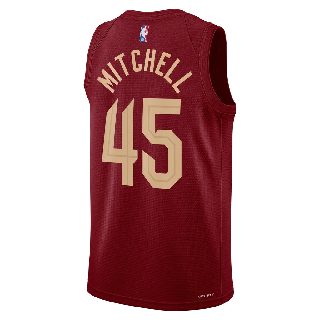 Cleveland Cavaliers Icon Edition Swingman Jersey - Maroon - Donovan Mitchell