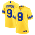 Los Angeles Rams Matthew Stafford Classic Sol Game Football Jersey