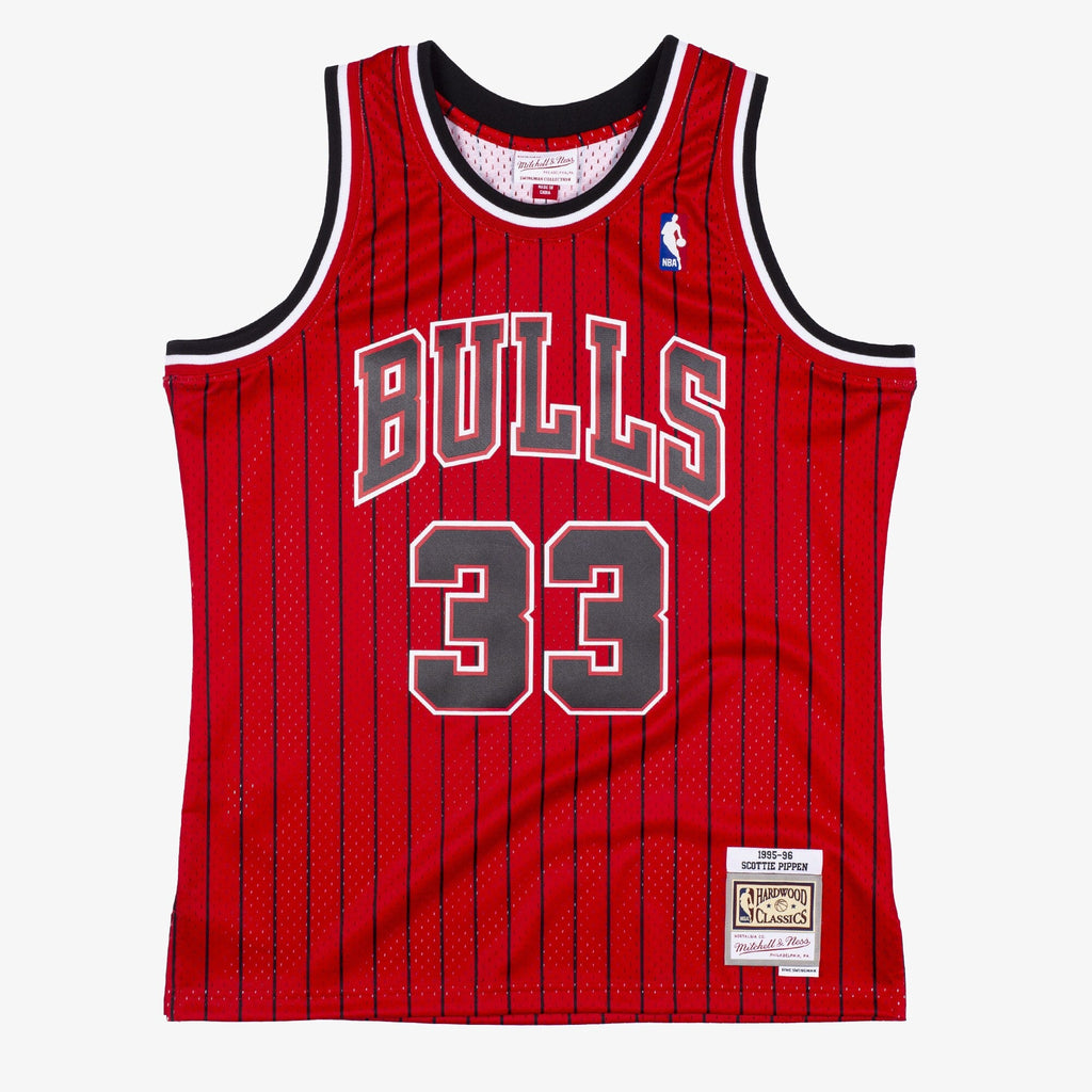 Chicago Bulls Scottie Pippen 1995 Reload Swingman Jersey - Scarlet