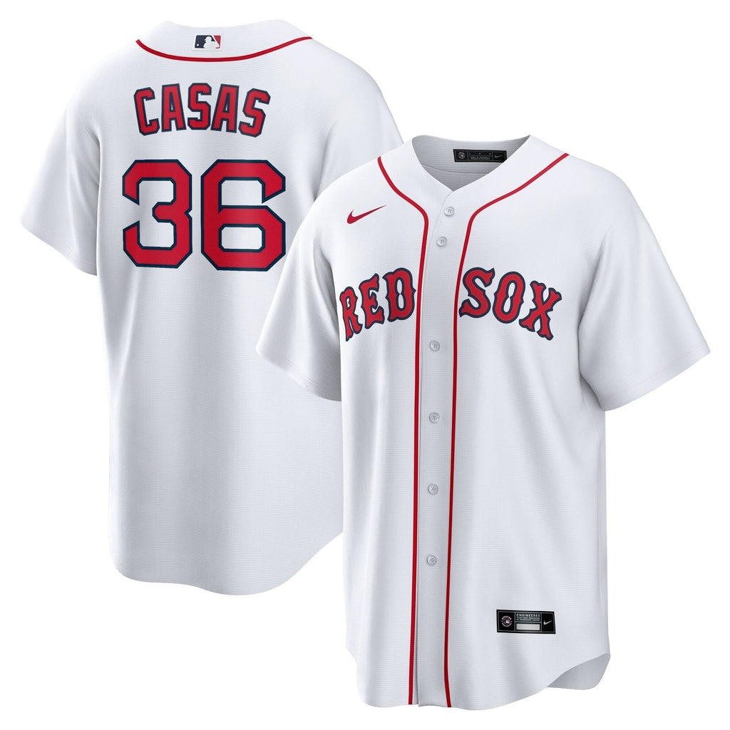 Boston Red Sox Triston Casas White Home Replica Baseball Jersey