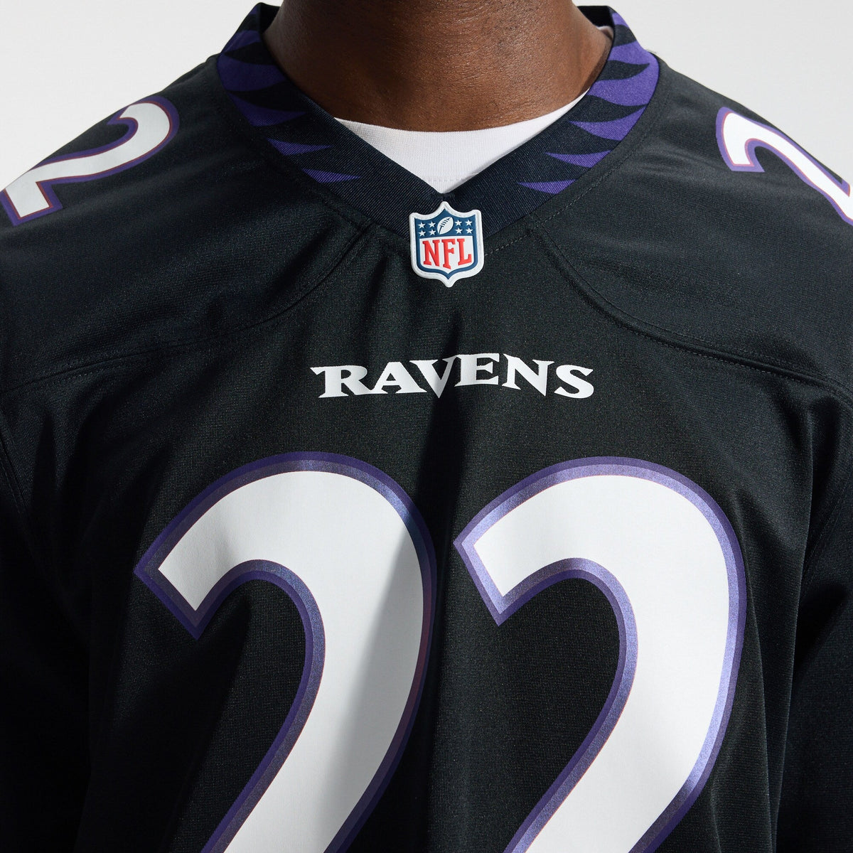Baltimore Ravens Derrick Henry Black Alternate Game Football Jersey
