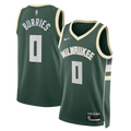 Milwaukee Bucks Icon Swingman Jersey - Green - Brayden Burries