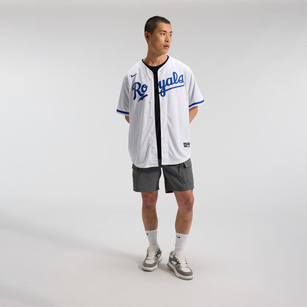 Kansas City Royals Bobby Witt Jr. White Home Replica Player Baseball Jersey