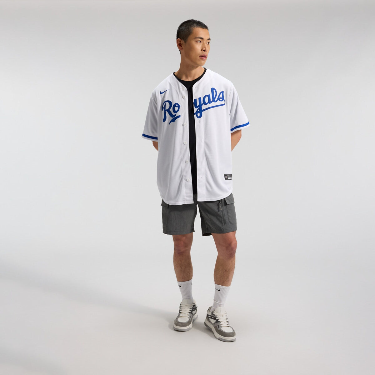 Kansas City Royals Bobby Witt Jr. White Home Replica Player Baseball Jersey