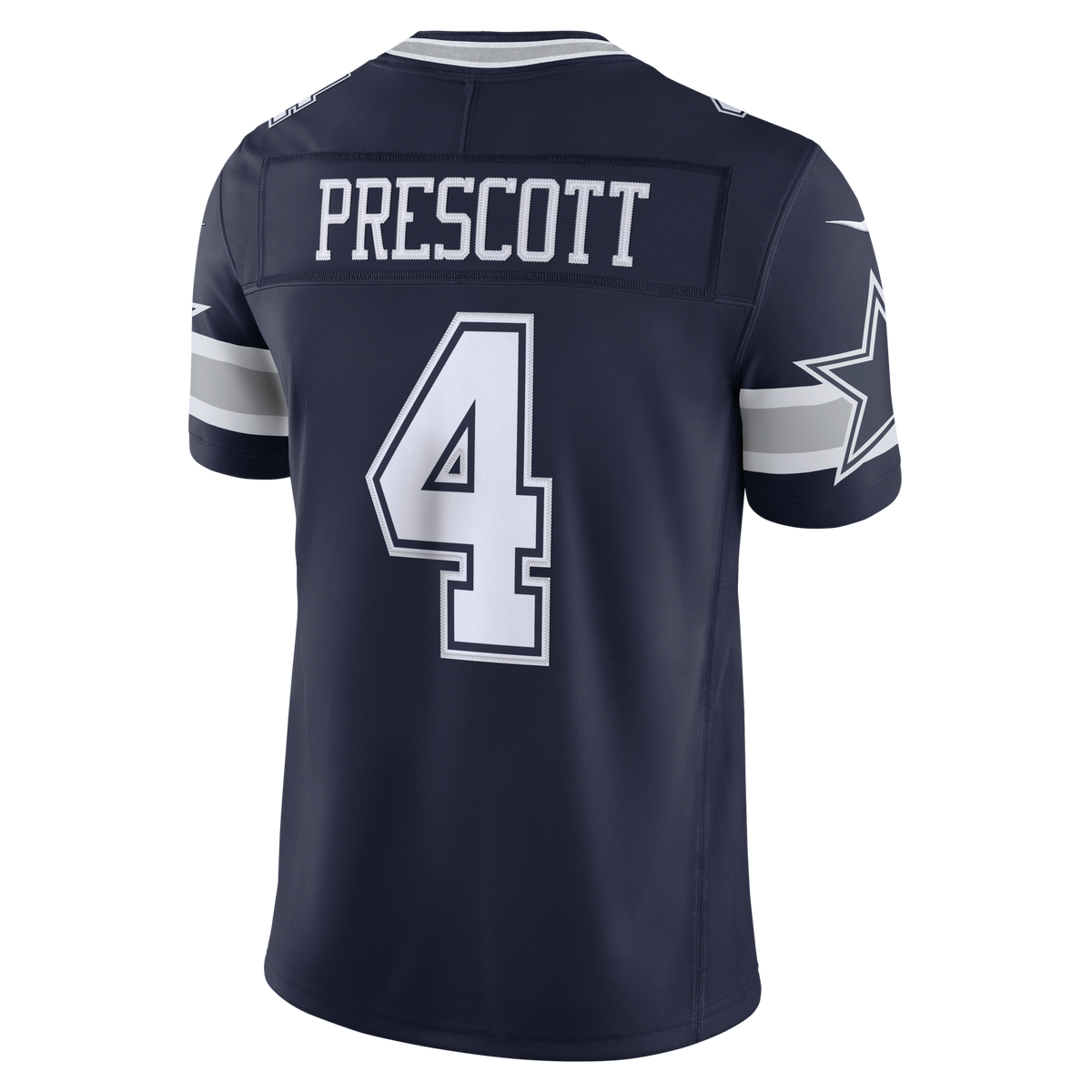 Dallas Cowboys Dak Prescott Navy Team Vapor F.U.S.E. Stitched Limited Football Jersey