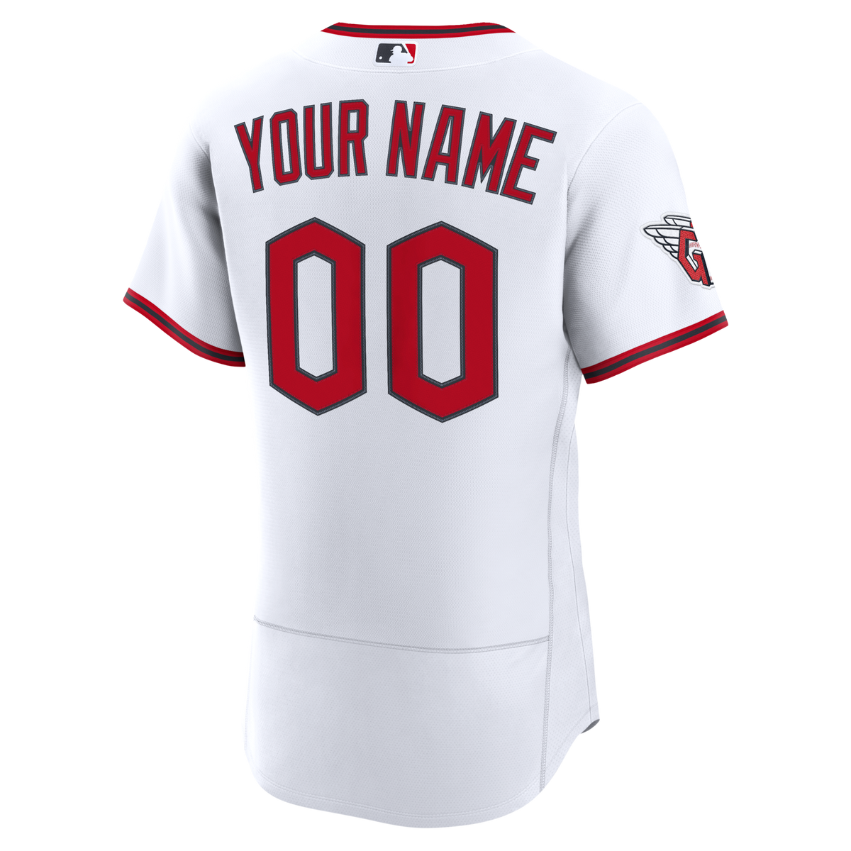 Cleveland Guardians White Home Custom Baseball Jersey