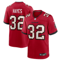 Tampa Bay Buccaneers Josh Hayes Red Game Football Jersey