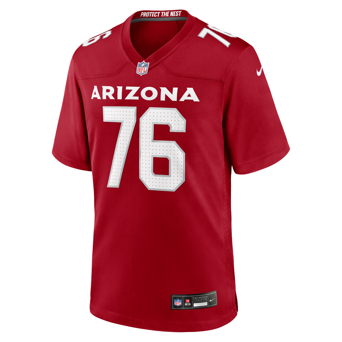 Arizona Cardinals Will Hernandez Cardinal Team Game Football Jersey