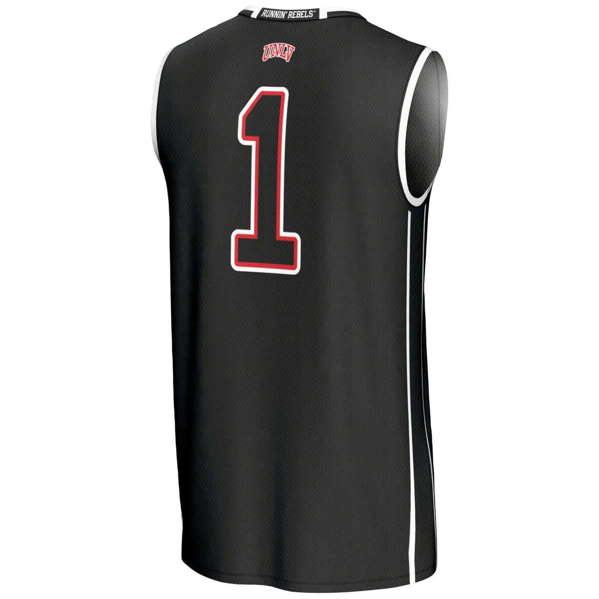 #1 Black UNLV Rebels Lightweight Basketball Jersey