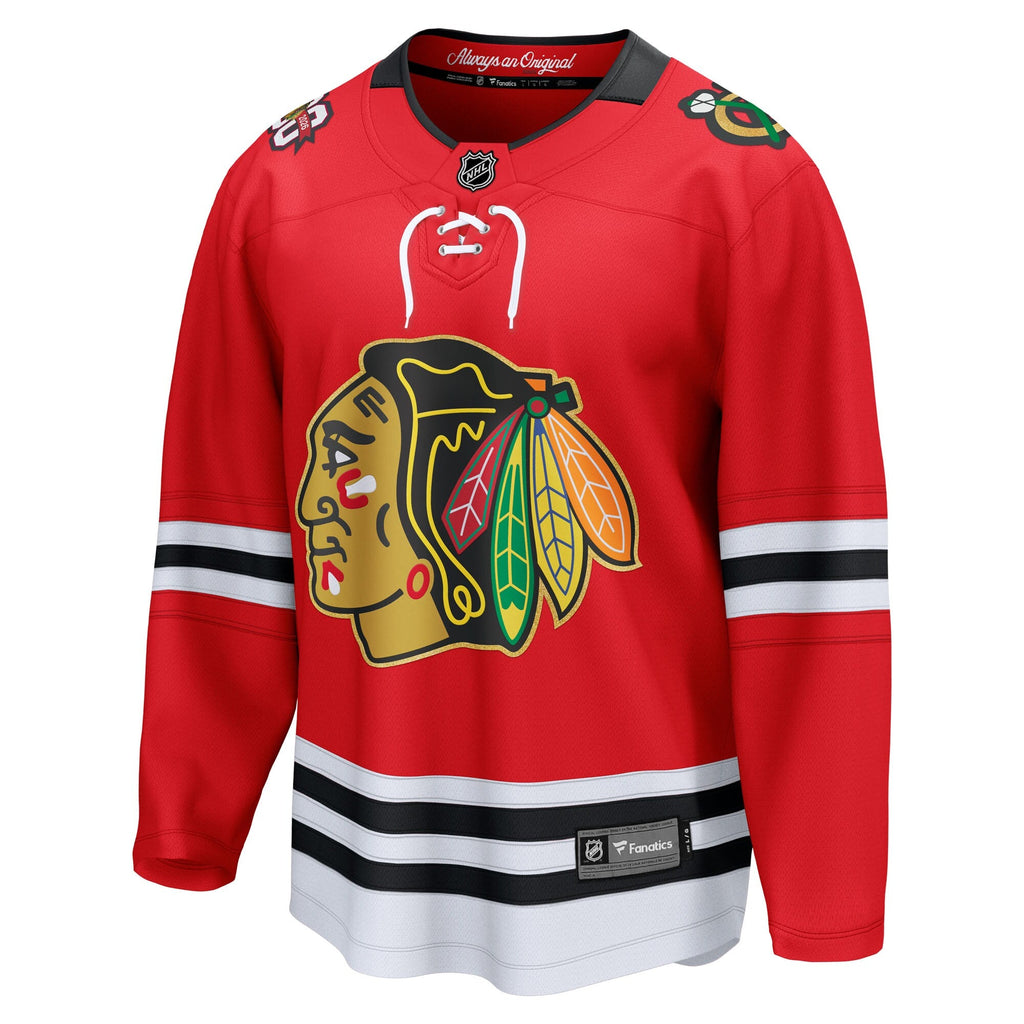 Chicago Blackhawks Red Centennial Breakaway Hockey Jersey