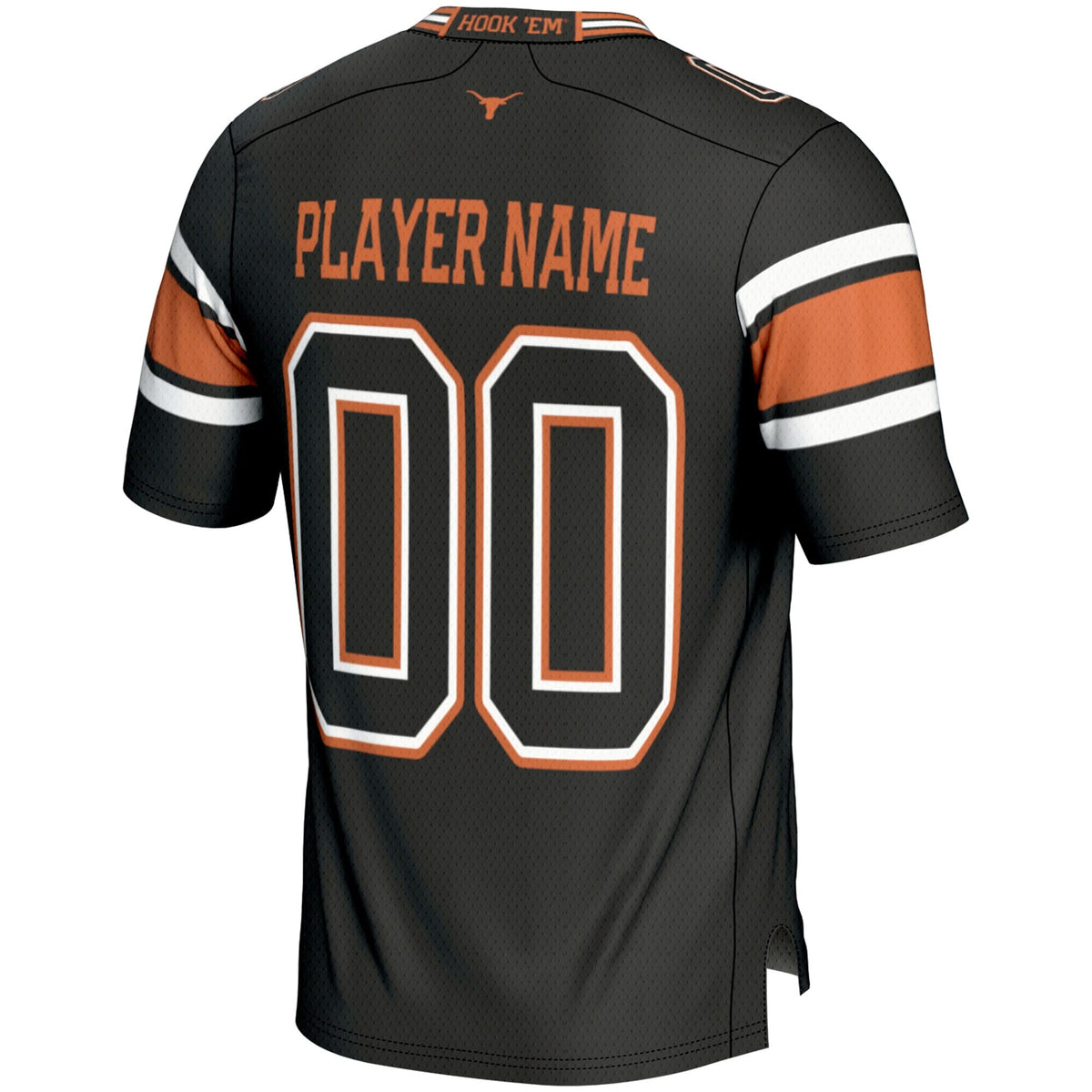 Texas Longhorns NIL Pick-A-Player Football Jersey - Black