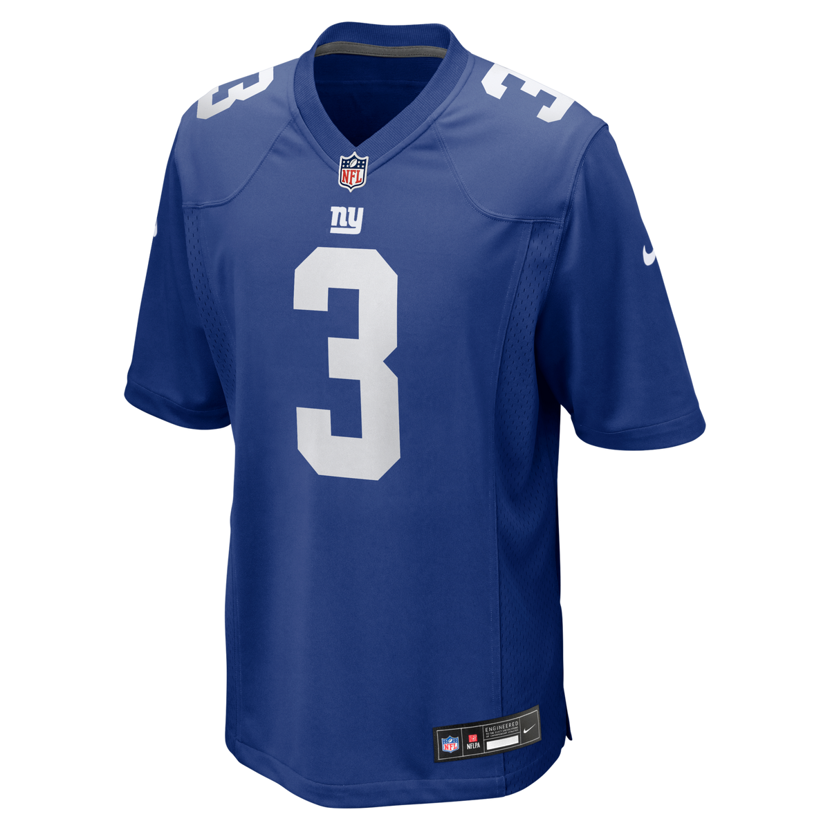 New York Giants Abdul Carter Royal Team Game Football Jersey