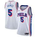 Philadelphia 76ers Association Edition Swingman Jersey - White - Quentin Grimes