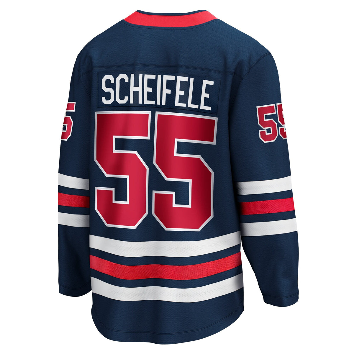 Winnipeg Jets Mark Scheifele Navy Breakaway Hockey Jersey