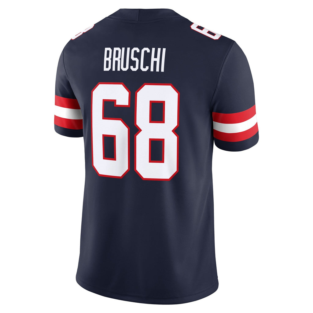Tedy Bruschi Navy Arizona Wildcats Home Game Jersey