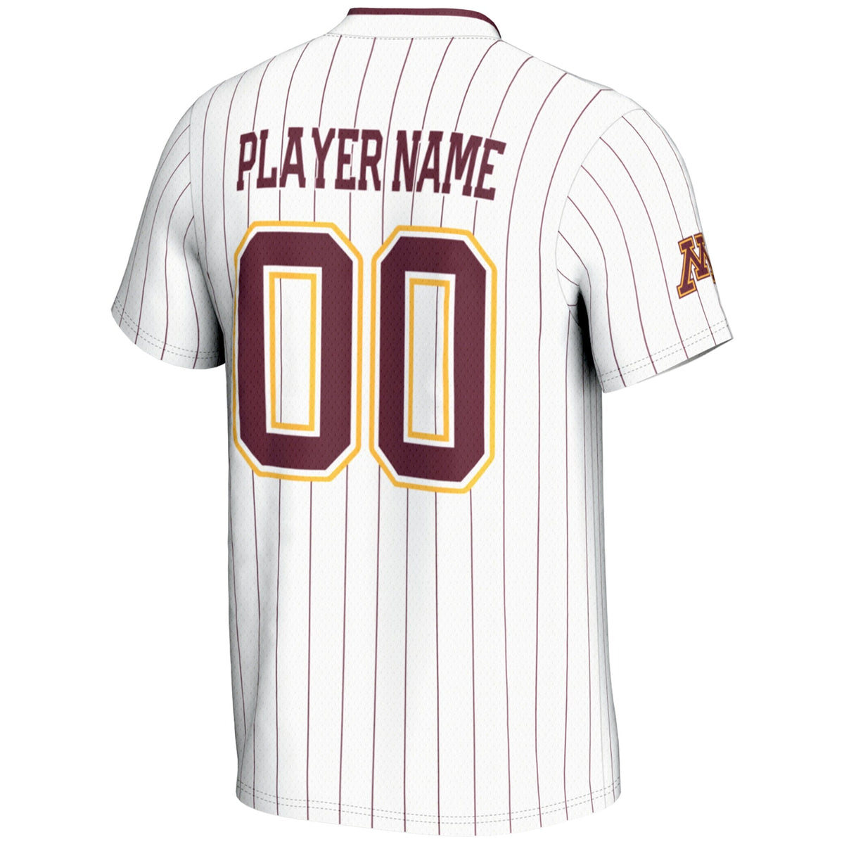 Minnesota Golden Gophers NIL Pick-A-Player Lightweight Softball Jersey - White