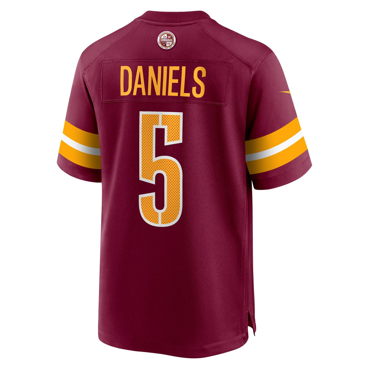 Washington Commanders Jayden Daniels Burgundy Player Game Football Jersey
