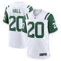 New York Jets Breece Hall White Classic Alternate Game Football Jersey