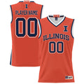 Illinois Fighting Illini Lightweight NIL Pick-A-Player Basketball Jersey - Orange