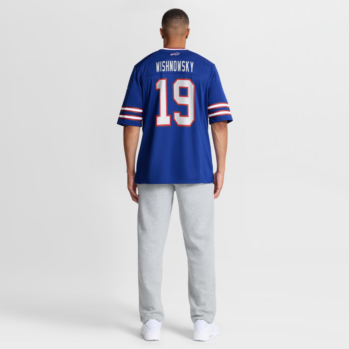 Buffalo Bills Mitch Wishnowsky Royal Team Game Football Jersey