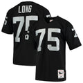Las Vegas Raiders 1983 Howie Long Black Throwback Retired Player Football Jersey