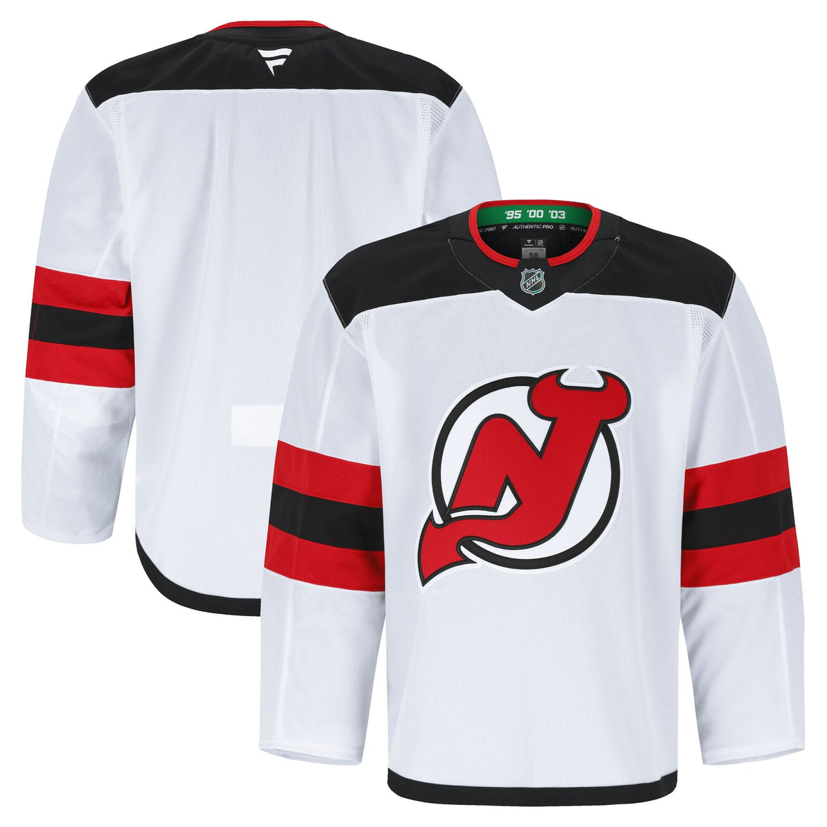 New Jersey Devils White Away Pro Jersey