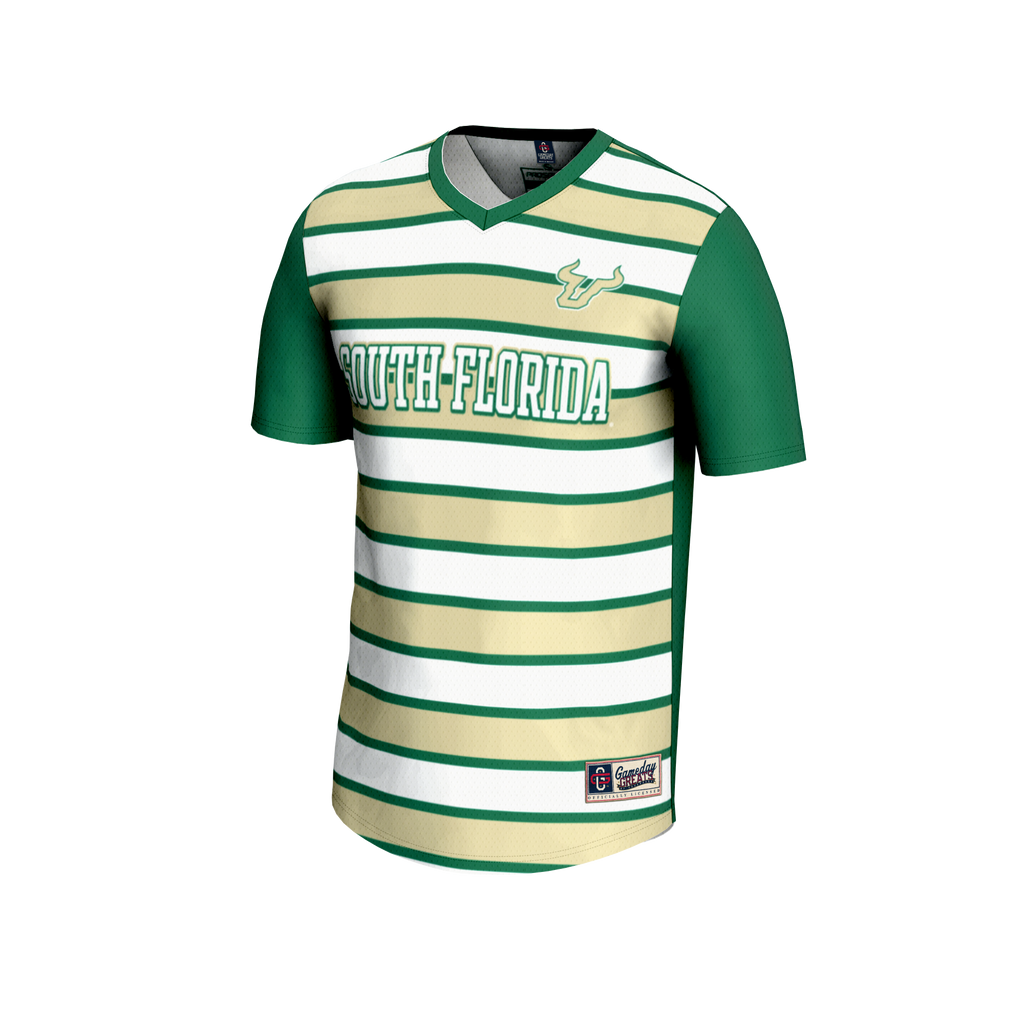 #1 Green South Florida Bulls Lightweight Soccer Fashion Jersey