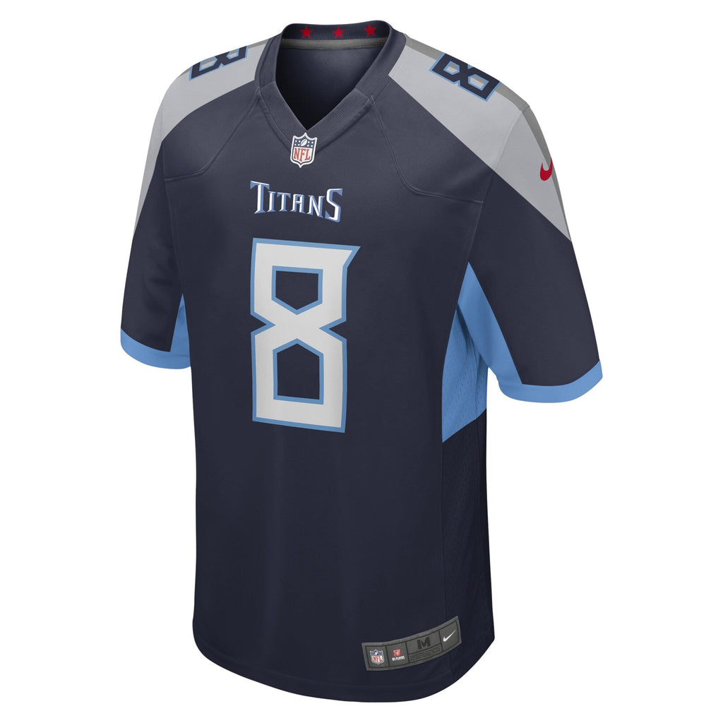 Tennessee Titans Will Levis Navy Game Football Jersey