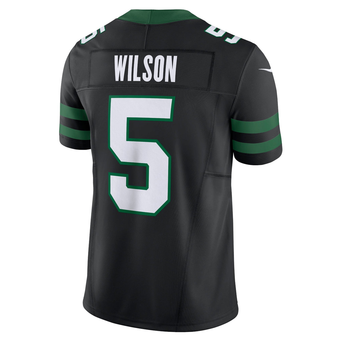 New York Jets Garrett Wilson Legacy Black Alternate Vapor F.U.S.E. Limited Football Jersey